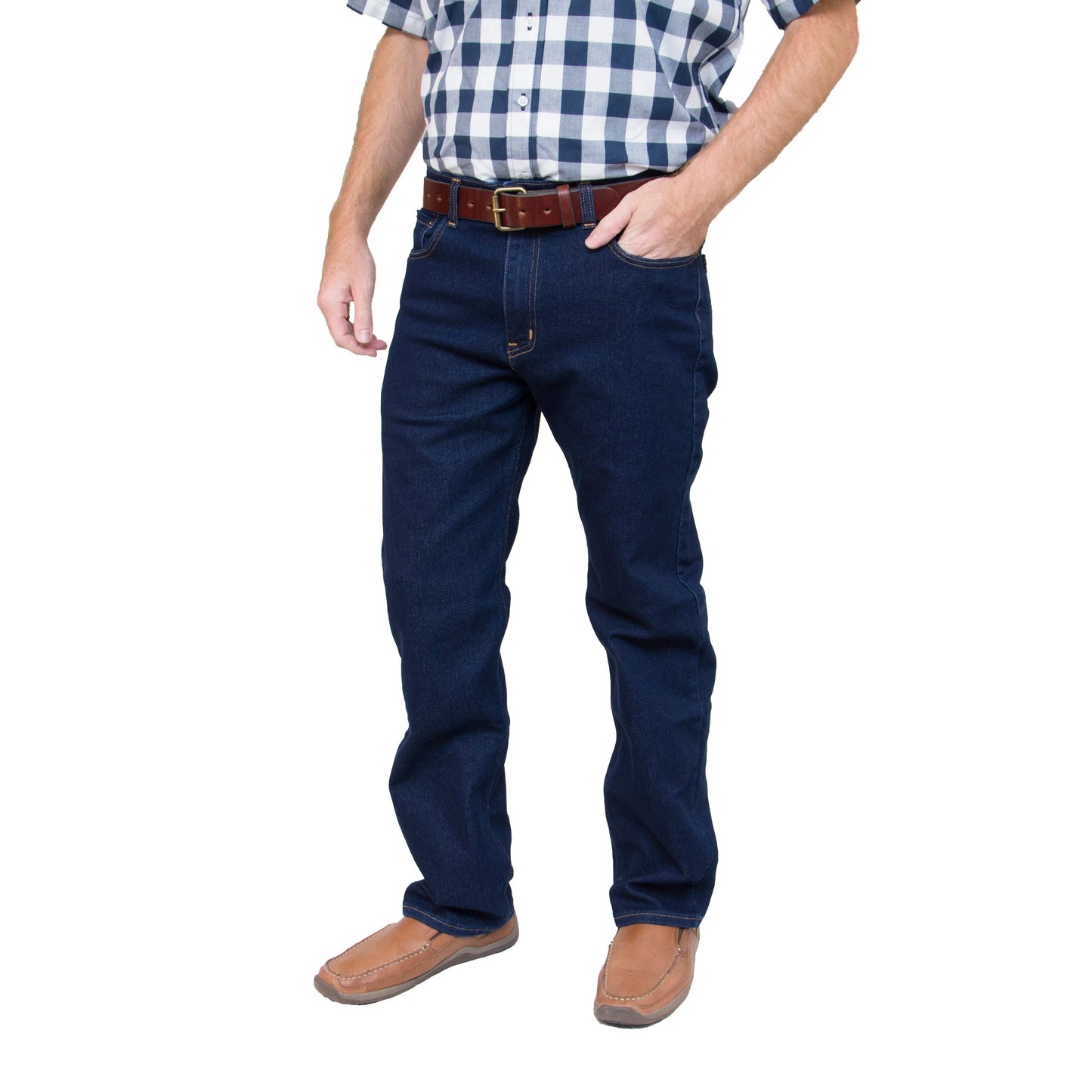 AA1776 - Herren Straight Leg Stretch Jeans - Hergestellt in den USA