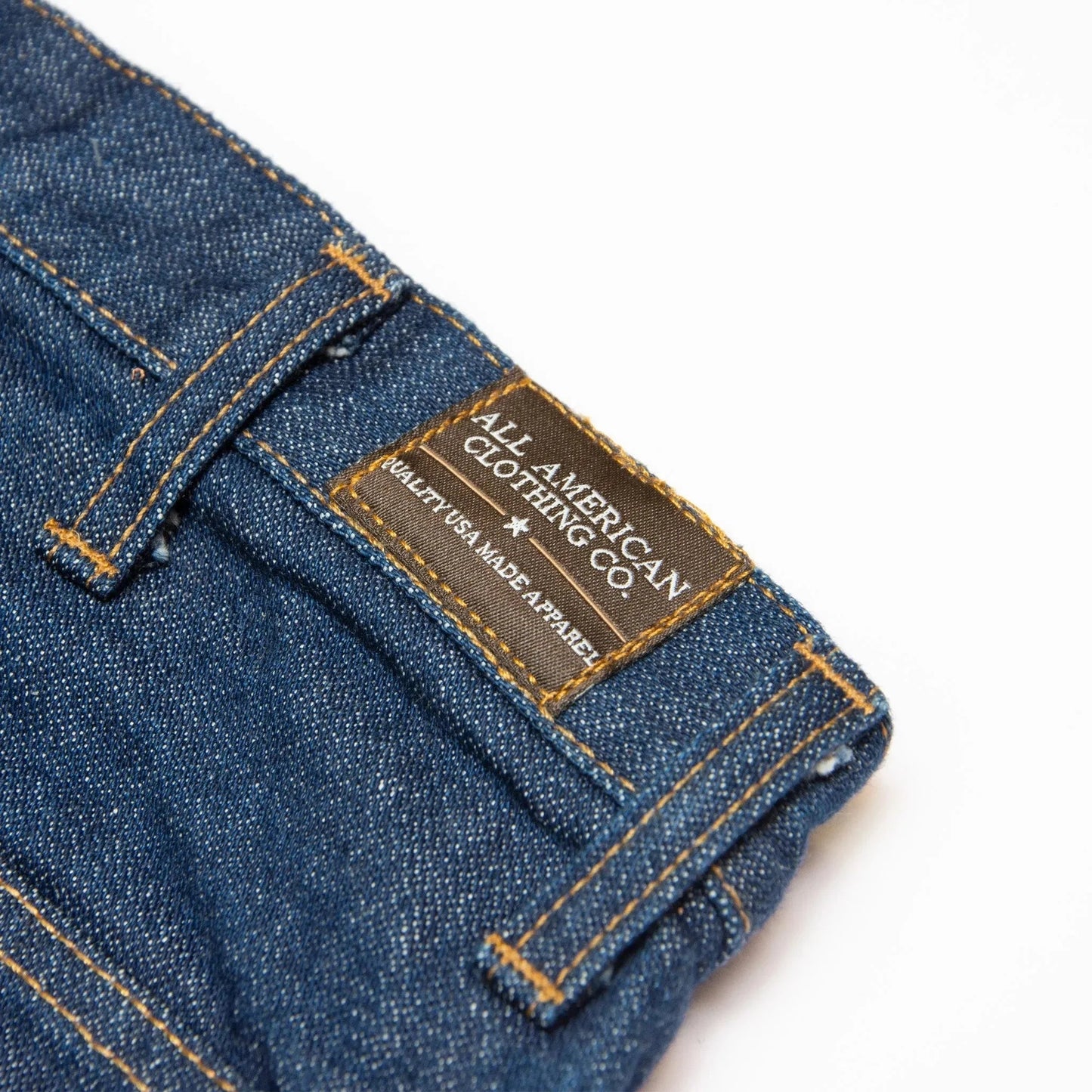 Herren Boot Cut Jeans mit Zwickel - Dunkel Stonewash