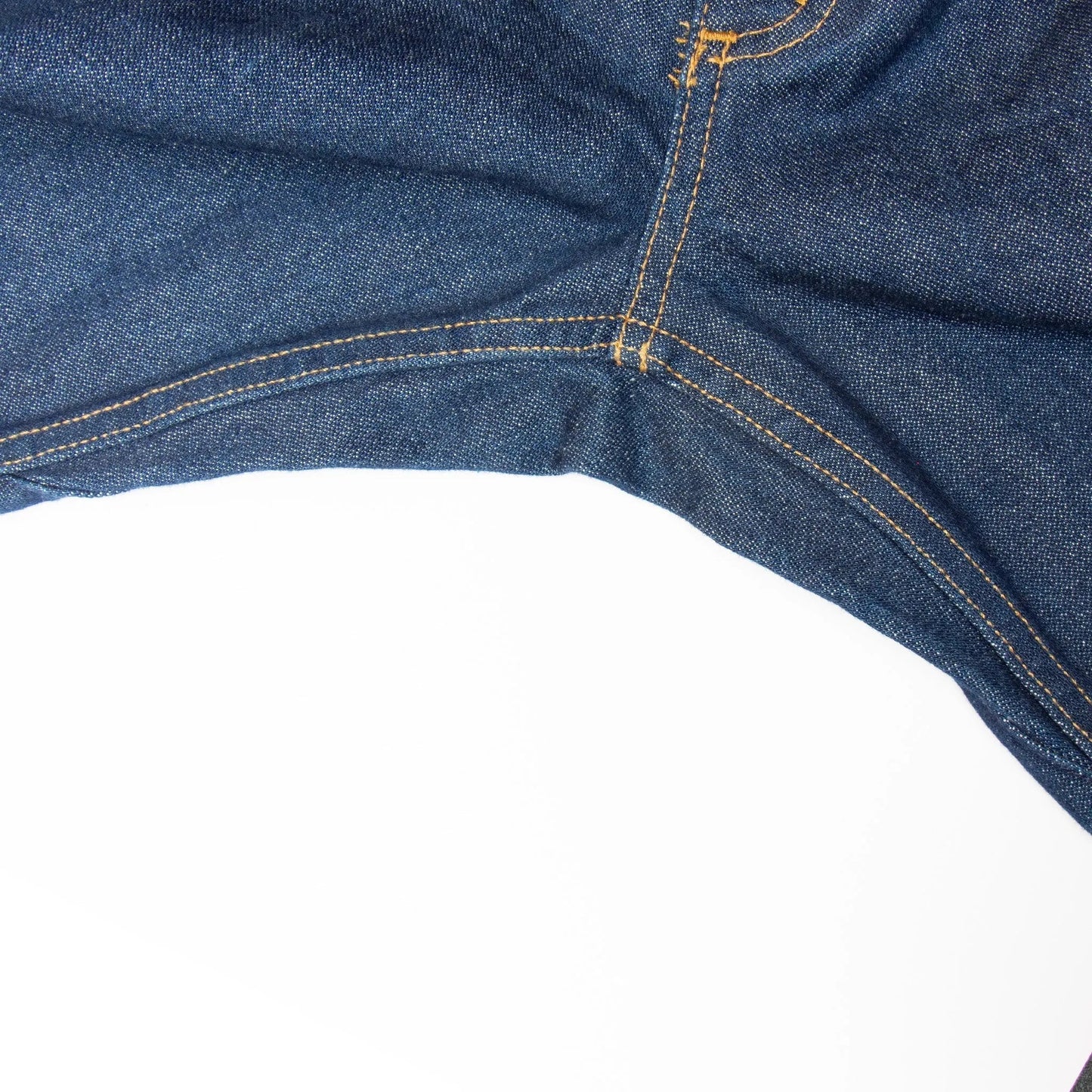 Herren Boot Cut Jeans mit Zwickel - Dunkel Stonewash