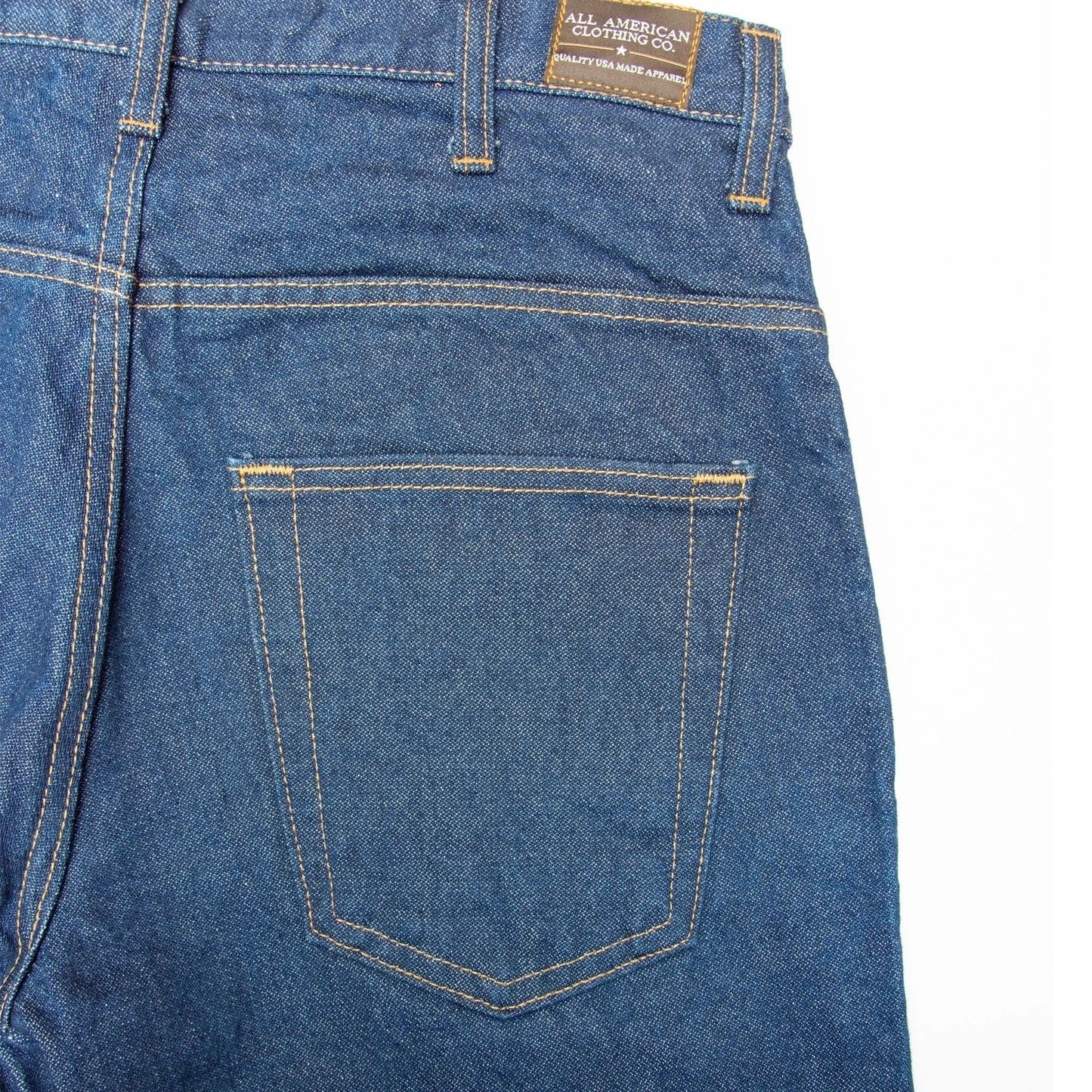 Herren Boot Cut Jeans mit Zwickel - Dunkel Stonewash