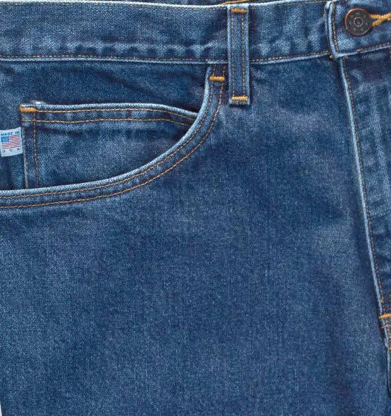 Herren Boot Cut Jeans mit Zwickel - Mittel Stonewash