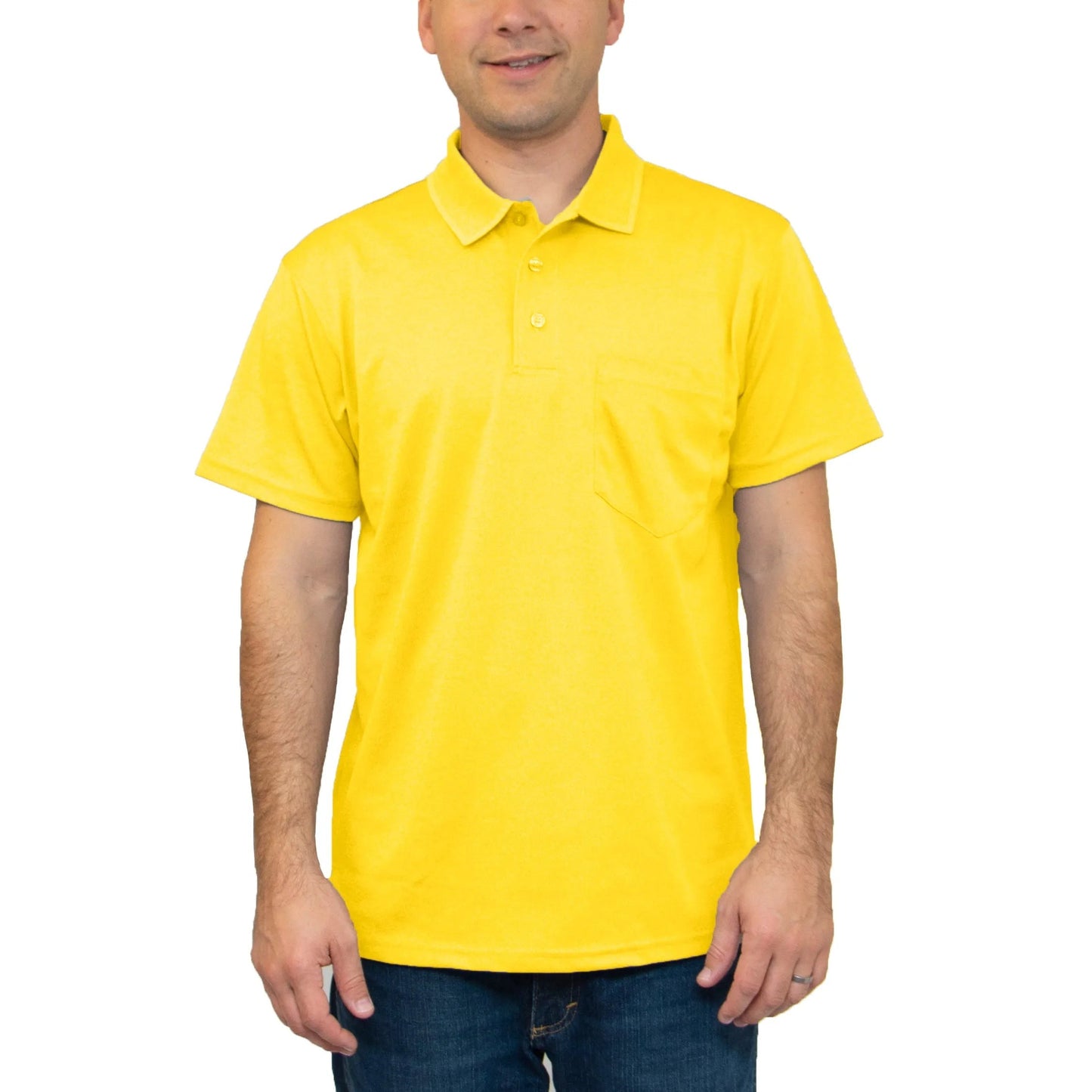 All American Clothing Co. - Aqua Dry Polo mit Tasche