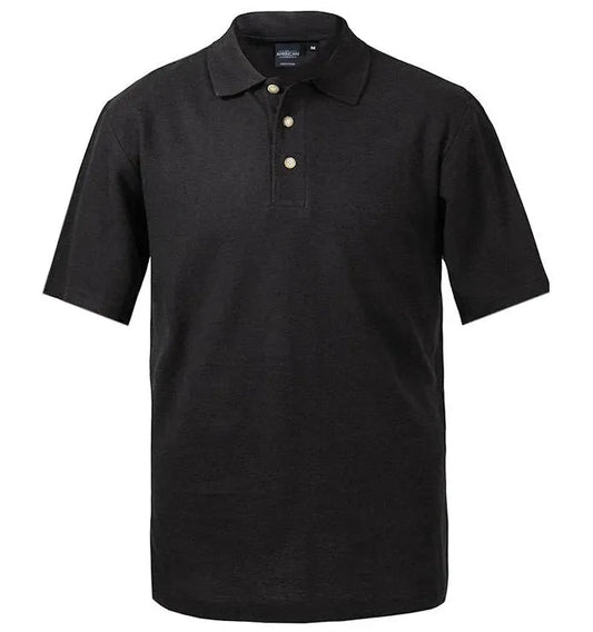 Herren Klassisches Baumwoll Stretch Poloshirt