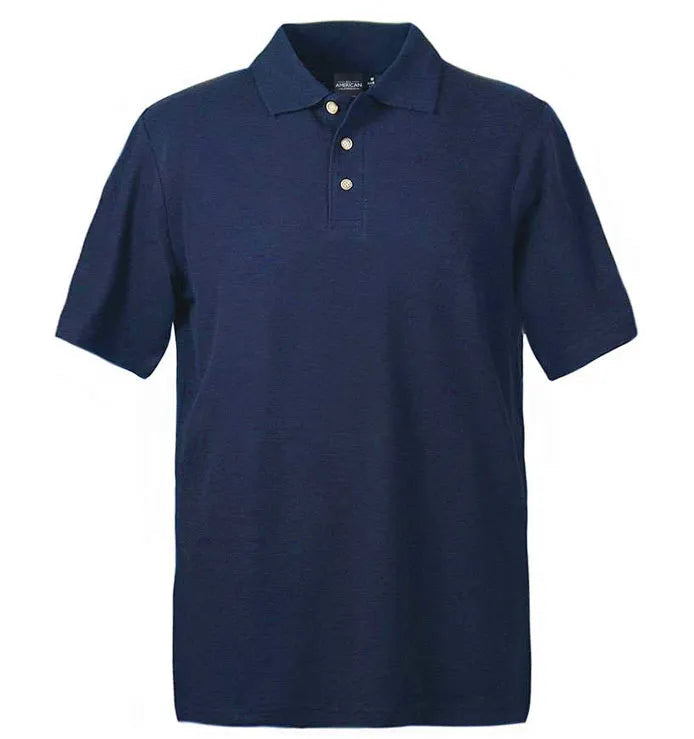 Herren Klassisches Baumwoll Stretch Poloshirt
