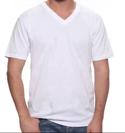 Kurzarm V-Ausschnitt T-Shirt 3er-Pack