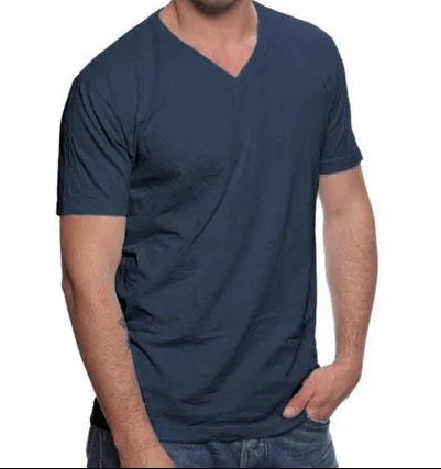 Kurzarm V-Ausschnitt T-Shirt 3er-Pack