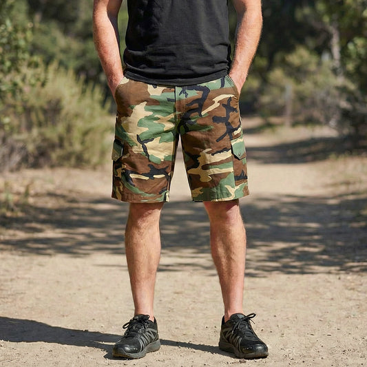 All American Camo Cargo Shorts