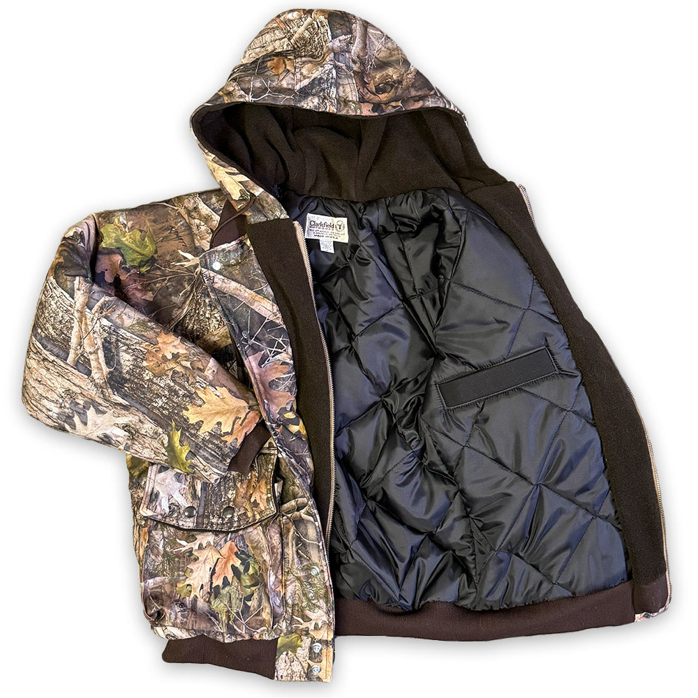 Herren Premium Fleecegefütterte Camouflage Jagdjacke