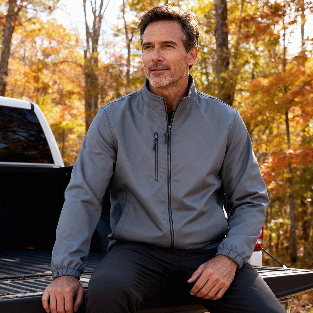Herren Wetterfestes Softshell-Fleece Full-Zip-Jacke
